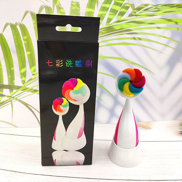 Make-up Remover Soft Colorful Face Wash Brush