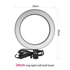 Compatible with Apple, Light Live Beauty Set Ring Light