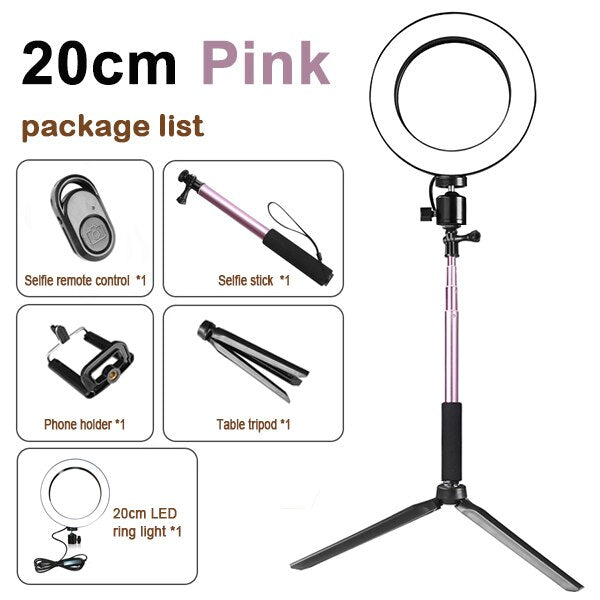 Compatible with Apple, Light Live Beauty Set Ring Light