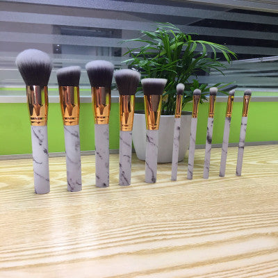 Factory direct sale marble pattern makeup brush