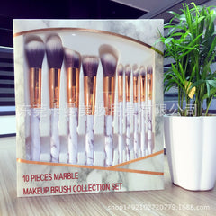 Factory direct sale marble pattern makeup brush