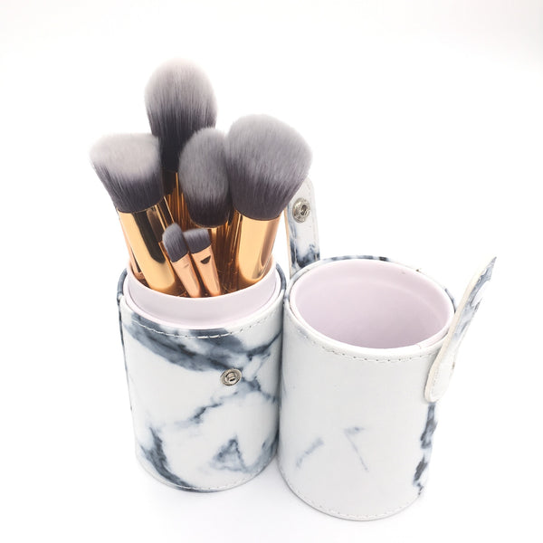 Factory direct sale marble pattern makeup brush