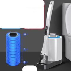 Toilet Brush Disposable Household Long Handle Cleaner