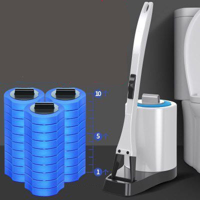 Toilet Brush Disposable Household Long Handle Cleaner